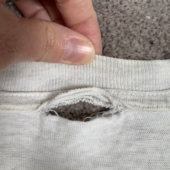 Gray Let 'Er Rip Indianapolis Colts Football T-shirt 1995 Size XL Sportswear - Picture 5 of 7